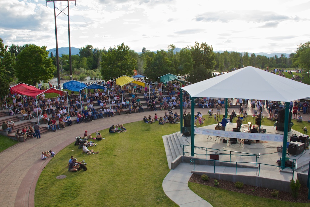 Caras Park Downtown ToNight left Missoula July 2011 – Beth Partin ...