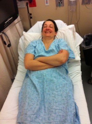 "two by two, hands of blue", port surgery, chemo port, breast cancer