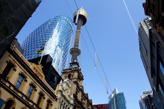 Pitt Street view Sydney Sept 2015