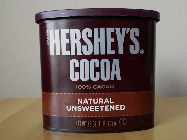 Hershey’s natural cocoa